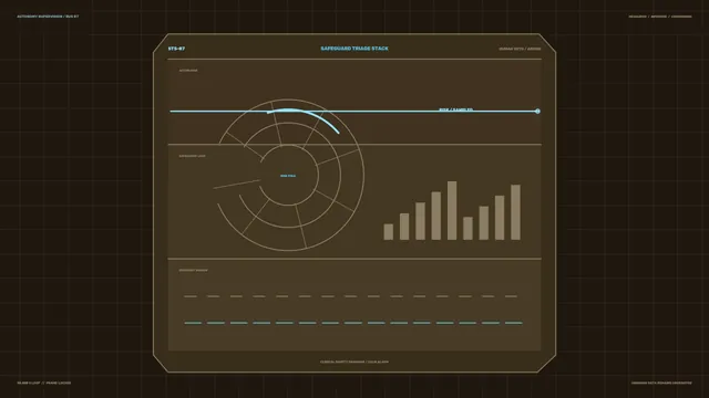 Clinical risk triage dashboard in brown and cyan — free 3840x2160 4K wallpaper image
