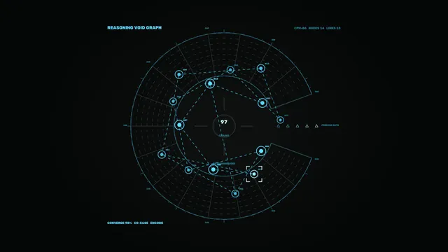 Cyan radial network diagram on black — free 3840x2160 4K wallpaper image