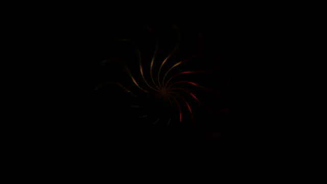 Luminous spiral curves on a black field — free 3840x2160 4K wallpaper image