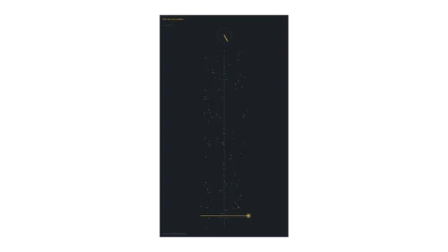 Dark vector ladder with amber orbital marks — free 3840x2160 4K wallpaper image