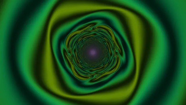 Emerald vortex with a violet central glow — free 3840x2160 4K wallpaper image