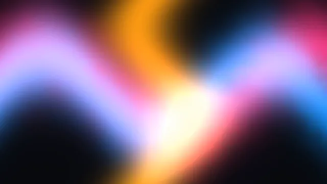 Spectral glow gradients across a dark field — free 3840x2160 4K wallpaper image