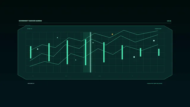 Neon control grid with waveform indicators — free 3840x2160 4K wallpaper image