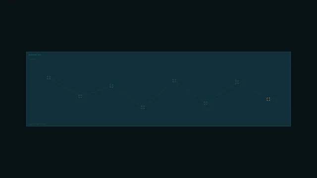 Dark teal investment line chart interface — free 3840x2160 4K wallpaper image