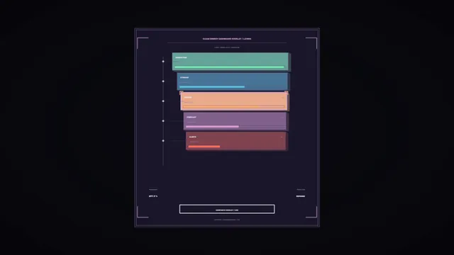 Clean energy dashboard with geometric data bars — free 3840x2160 4K wallpaper image