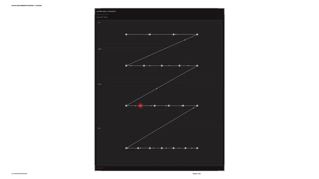 Dark influence graph with routed node paths — free 3840x2160 4K wallpaper image