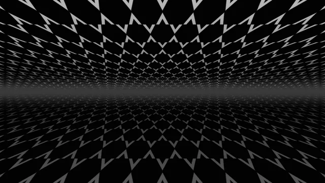 Monochrome Chevron Tunnel in Perspective — free 3840x2160 4K wallpaper image