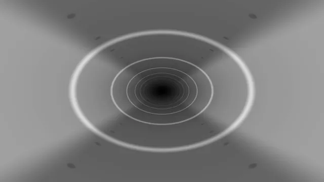 Concentric tunnel with luminous elliptical rings — free 3840x2160 4K wallpaper image