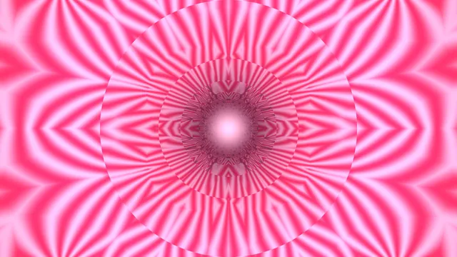 Concentric pink radial pattern with glowing center — free 3840x2160 4K wallpaper image