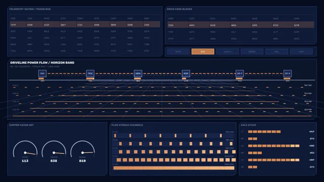 Dark vehicle telemetry dashboard with copper accents — free 3840x2160 4K wallpaper image