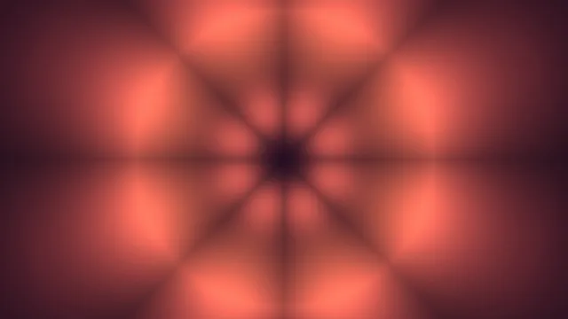 Coral radial glow with faceted symmetry — free 3840x2160 4K wallpaper image