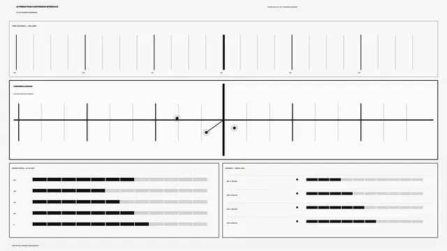 Monochrome Confidence Horizon Interface — free 3840x2160 4K wallpaper image