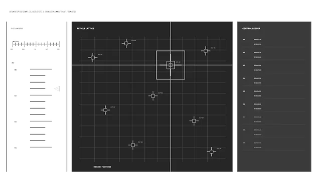 Georeference grid with ground control markers — free 3840x2160 4K wallpaper image