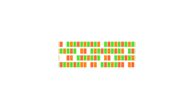 Neon rectangular grid on a black field — free 3840x2160 4K wallpaper image