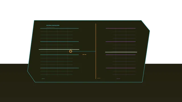 Neon tactical interface on dark olive ground — free 3840x2160 4K wallpaper image