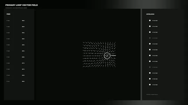 Primary loop vector field control diagram — free 3840x2160 4K wallpaper image