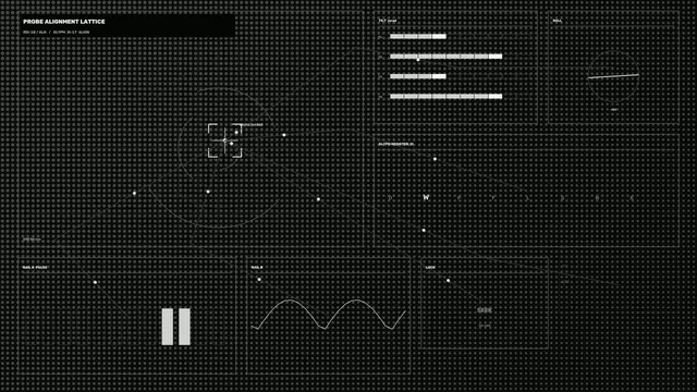 Probe Alignment Lattice with Signal Diagrams — free 3840x2160 4K wallpaper image