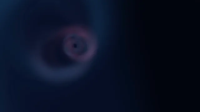 Indigo radial gradient with violet central ring — free 3840x2160 4K wallpaper image