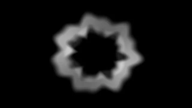 Soft Gray Irregular Ring on Black — free 3840x2160 4K wallpaper image