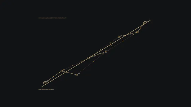Diagonal propagation route graph on a dark field — free 3840x2160 4K wallpaper image