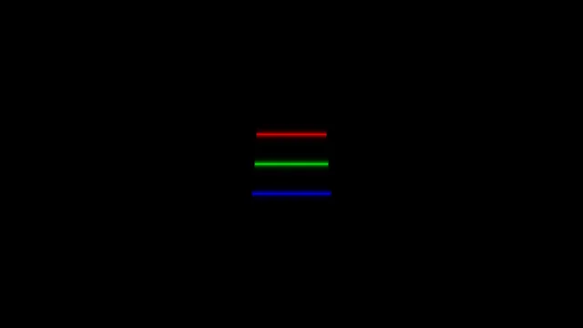 RGB light bars on a black field — free 3840x2160 4K wallpaper image