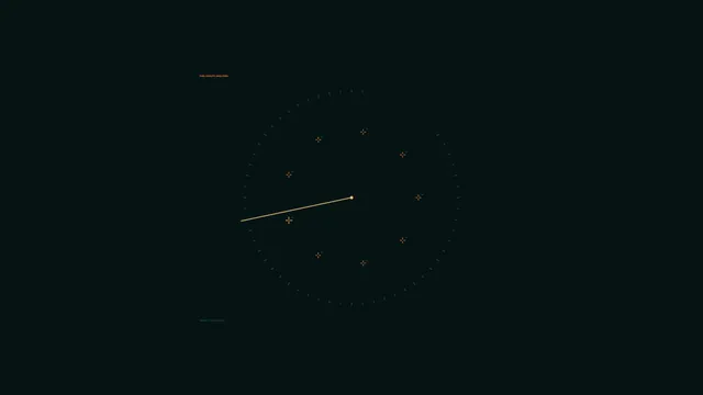 Minimal fuel quality analyzer dial — free 3840x2160 4K wallpaper image