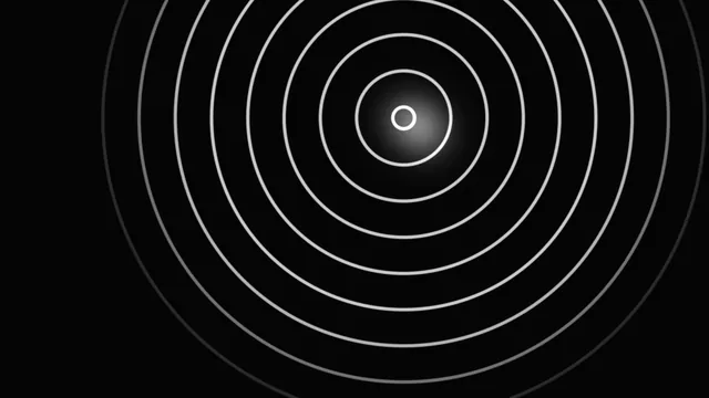 Concentric rings around a luminous central point — free 3840x2160 4K wallpaper image