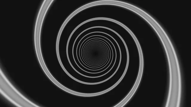 Concentric silver rings on a black field — free 3840x2160 4K wallpaper image