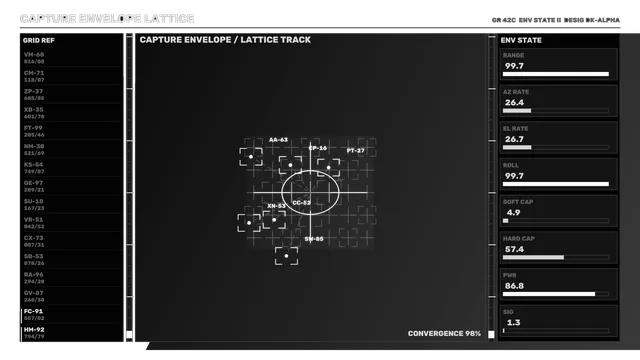 Monochrome capture envelope lattice interface — free 3840x2160 4K wallpaper image