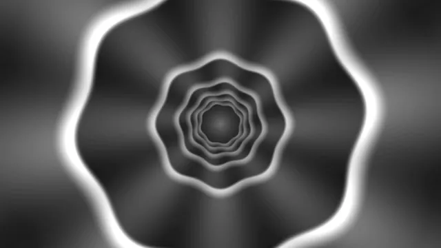 Concentric grayscale contour rings with soft glow — free 3840x2160 4K wallpaper image