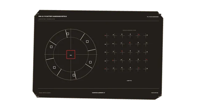 PV battery handshake reticle technical interface — free 3840x2160 4K wallpaper image