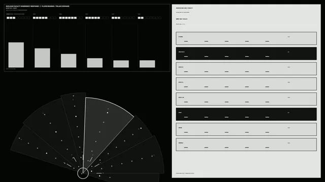 Monochrome emergency response command dashboard — free 3840x2160 4K wallpaper image